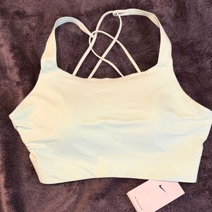 Nike Mint Green Strappy Sports Bra